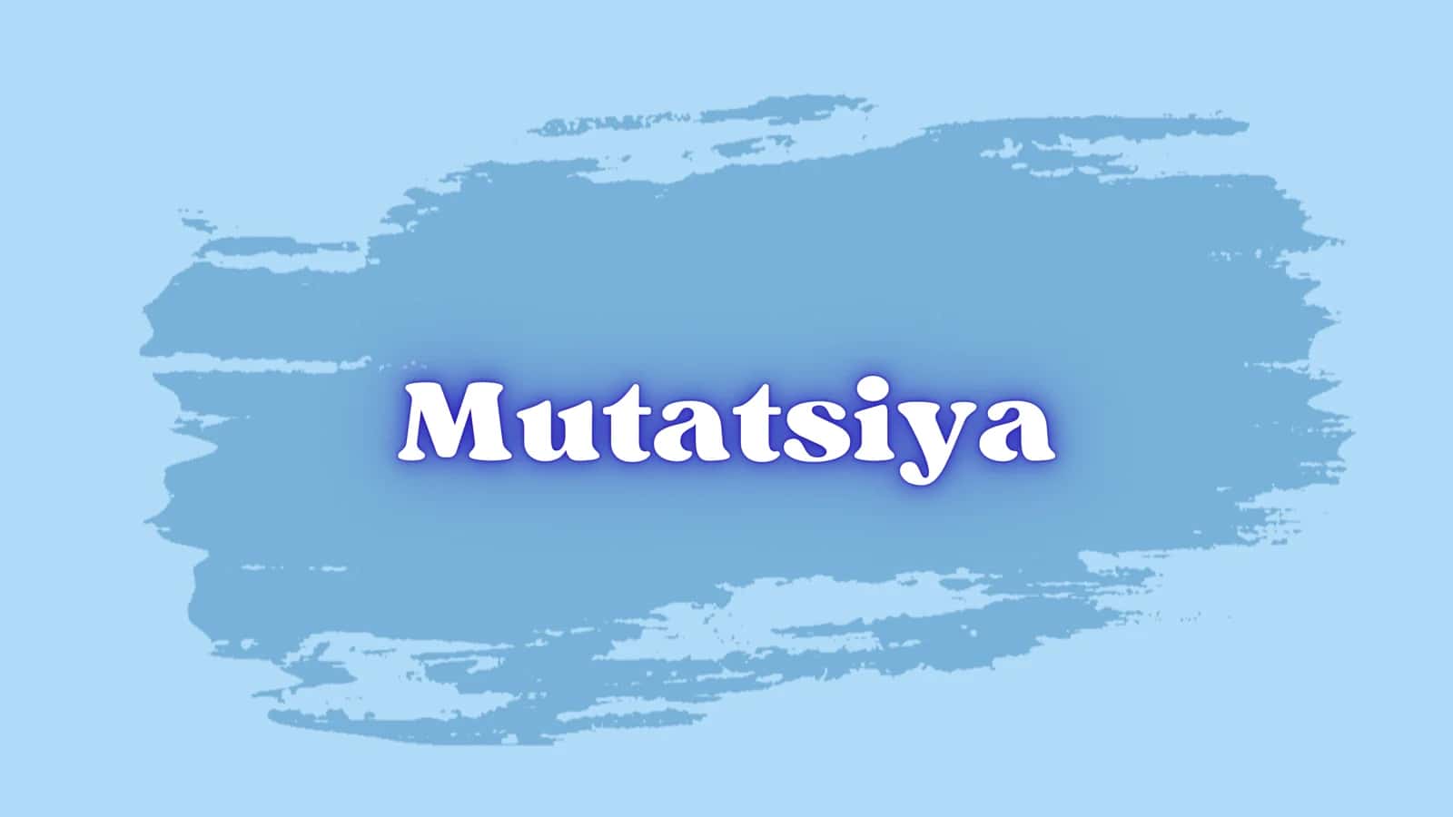 Prezentatsiya. Mutatsiya va uning turlari. Katta mavzu.