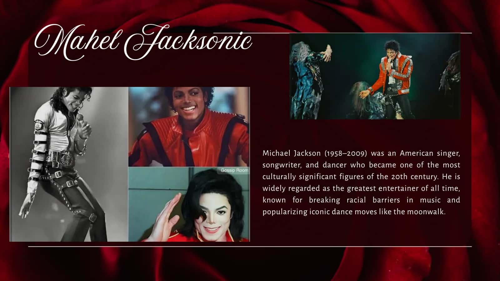 Michael Jackson