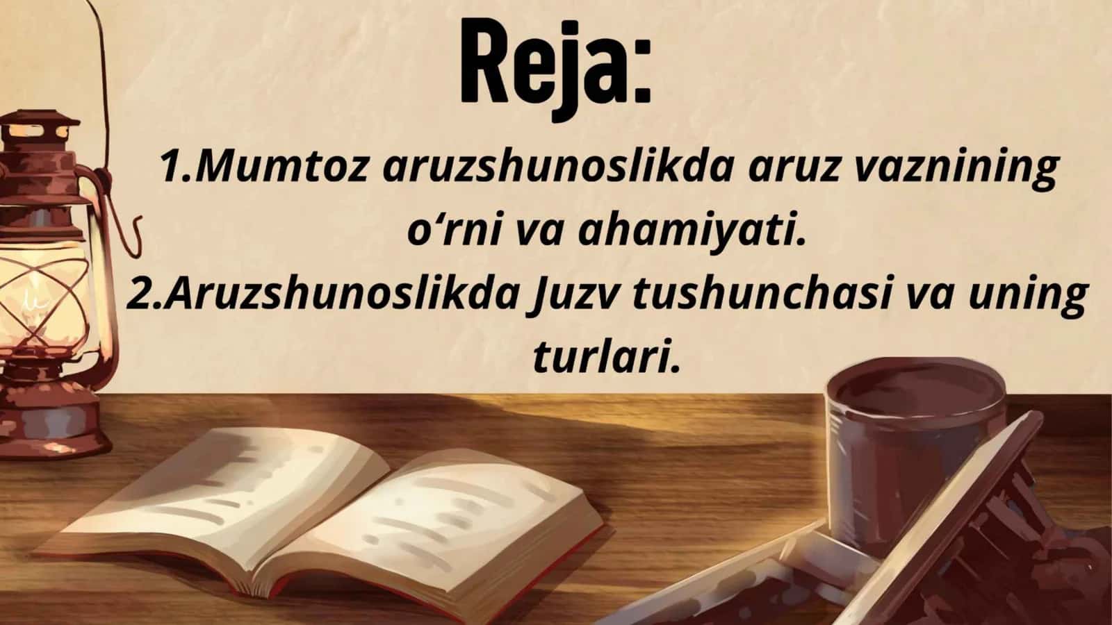Mumtoz aruzshunoslik asoslari