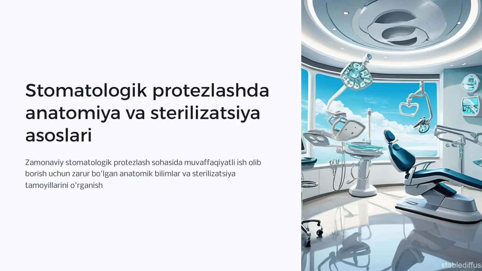 Yuqori va pastki jag‘, alveolyar o‘siqlar. Og‘iz  bo‘shlig‘ining shilliq qavati. Periodontning anatomik va funksional xususiyatlari   Protezlash bilan bog‘liq tish-j’ag’larning  anatomik va fiziologik xususiyatlari. Sterilizatsiya va dezinfeksiya. Yatrogenik va yuqumli kasalliklarning (OIV infeksiyasi, "V" gepatiti va boshqalar) oldini olish.