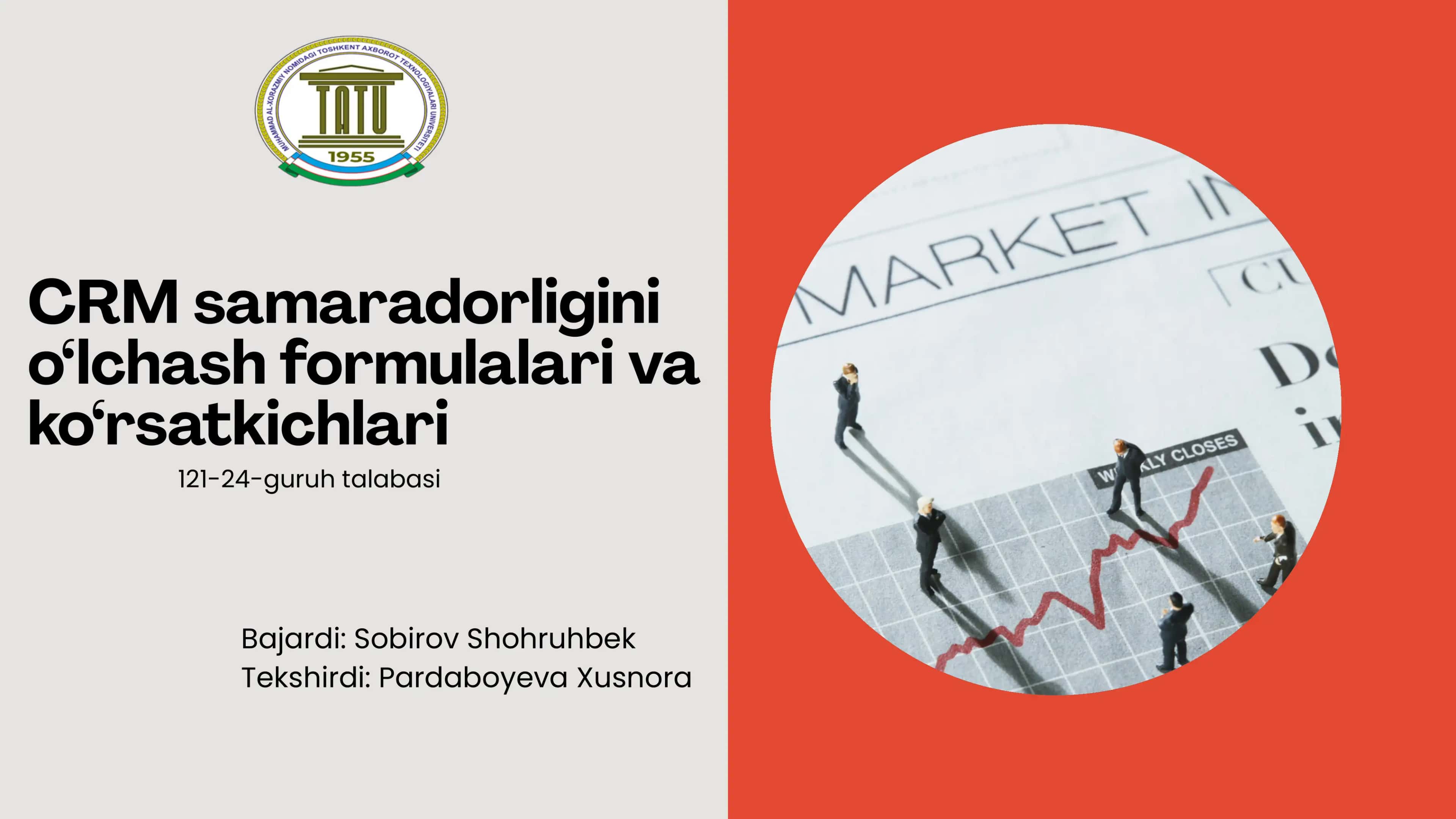 CRM samaradorligini o‘lchash formulalari va ko'rsatkichlari