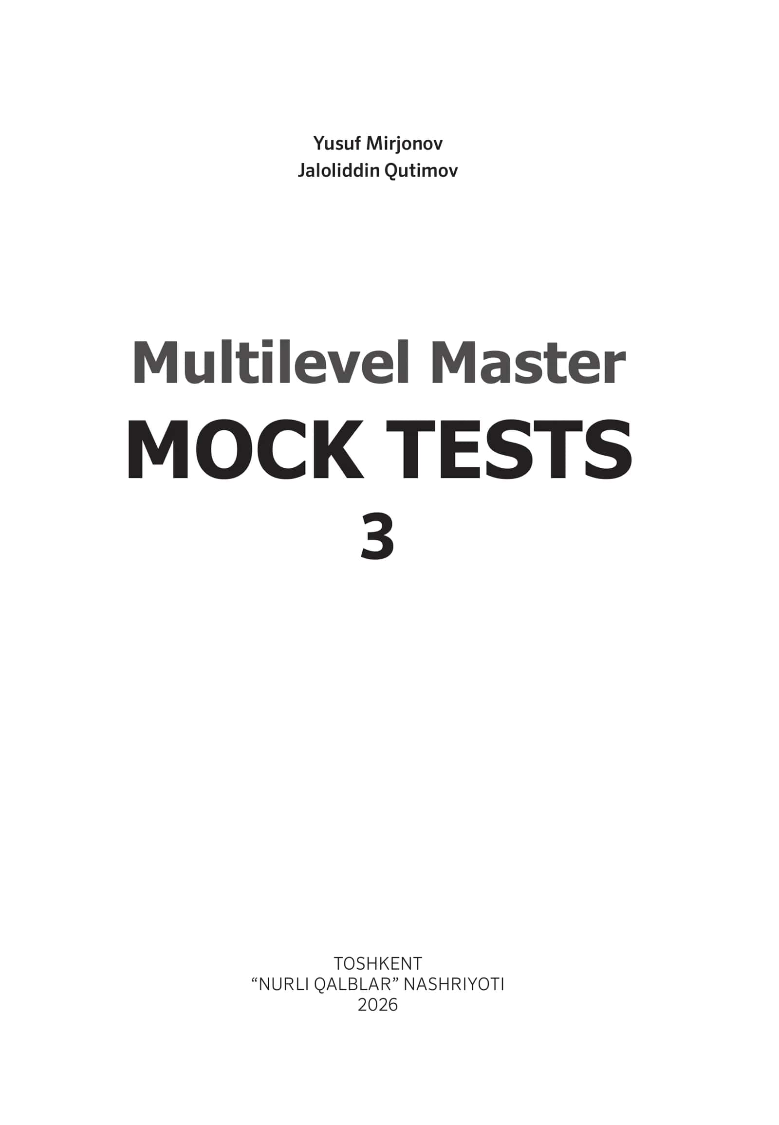 Multilevel Master
