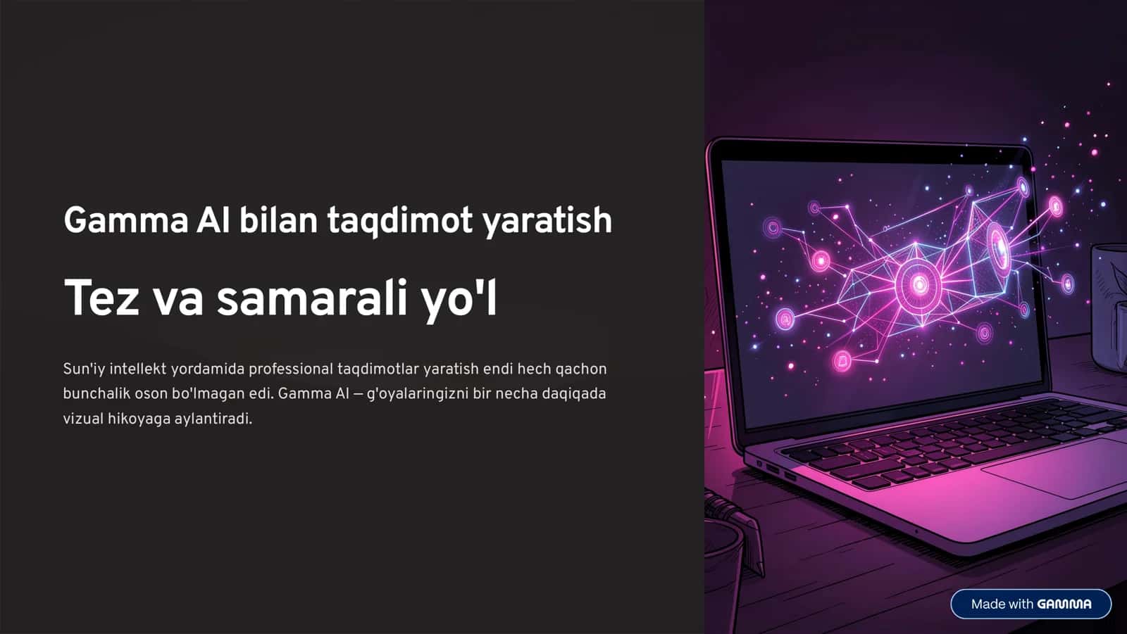 tez va samarali yo'l