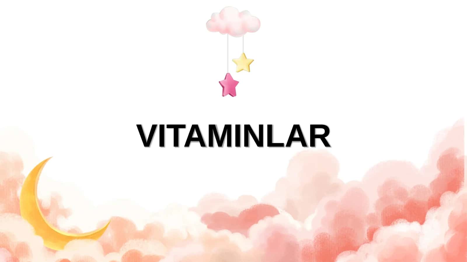 VITAMINLAR