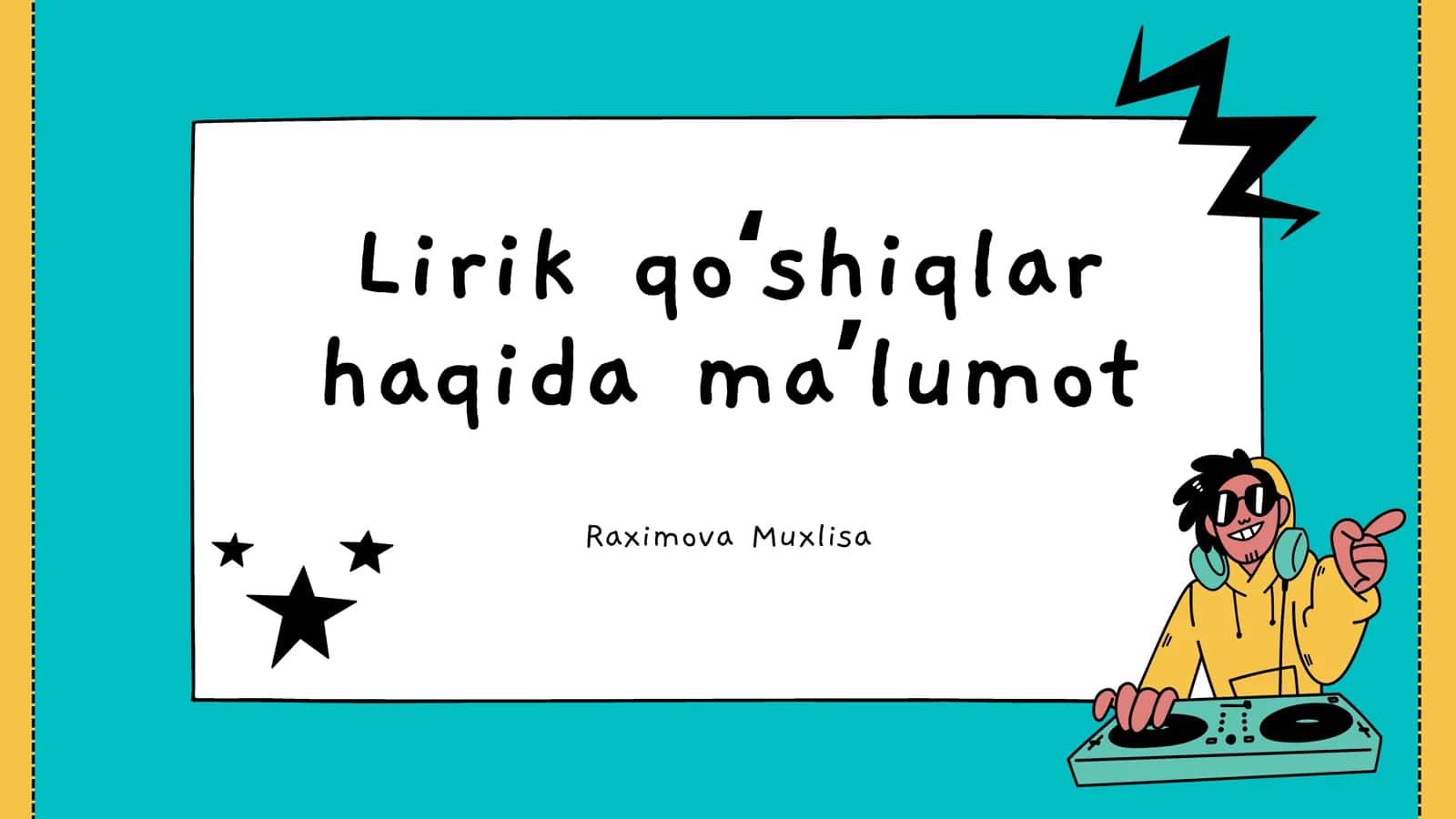 Lirik qoʻshiqlar