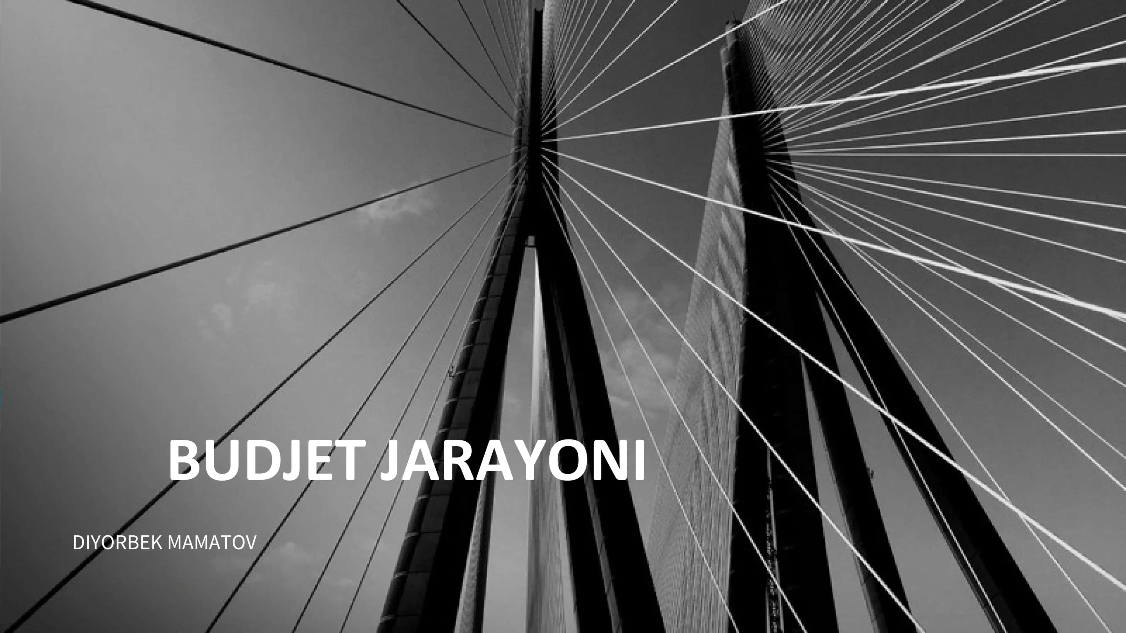 Budjet jarayoni