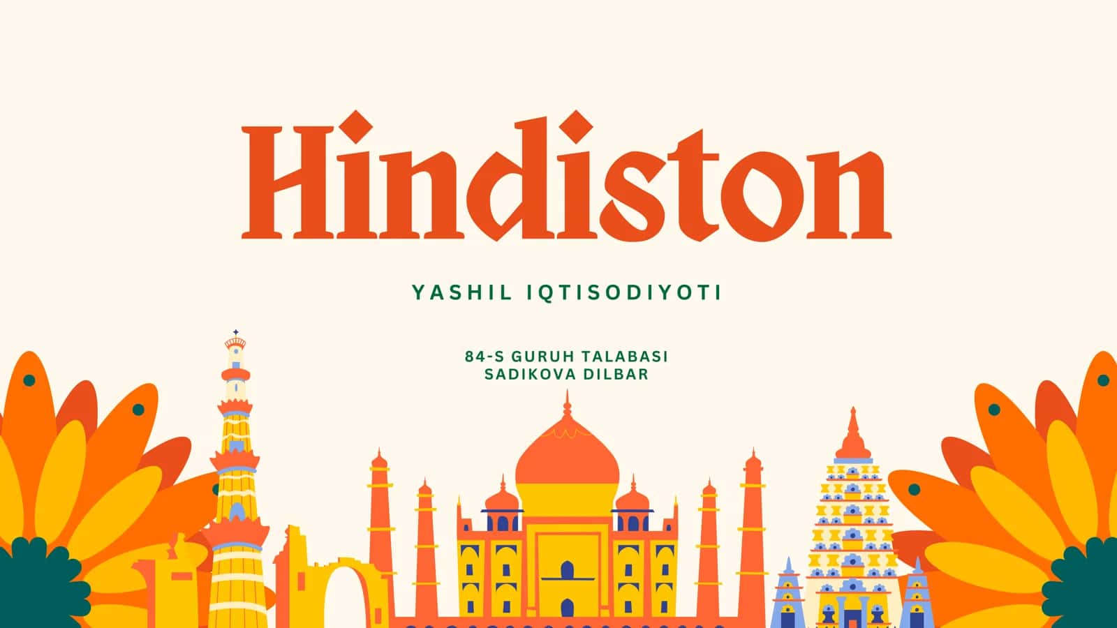 Hindiston Yashil Iqtisodiyoti