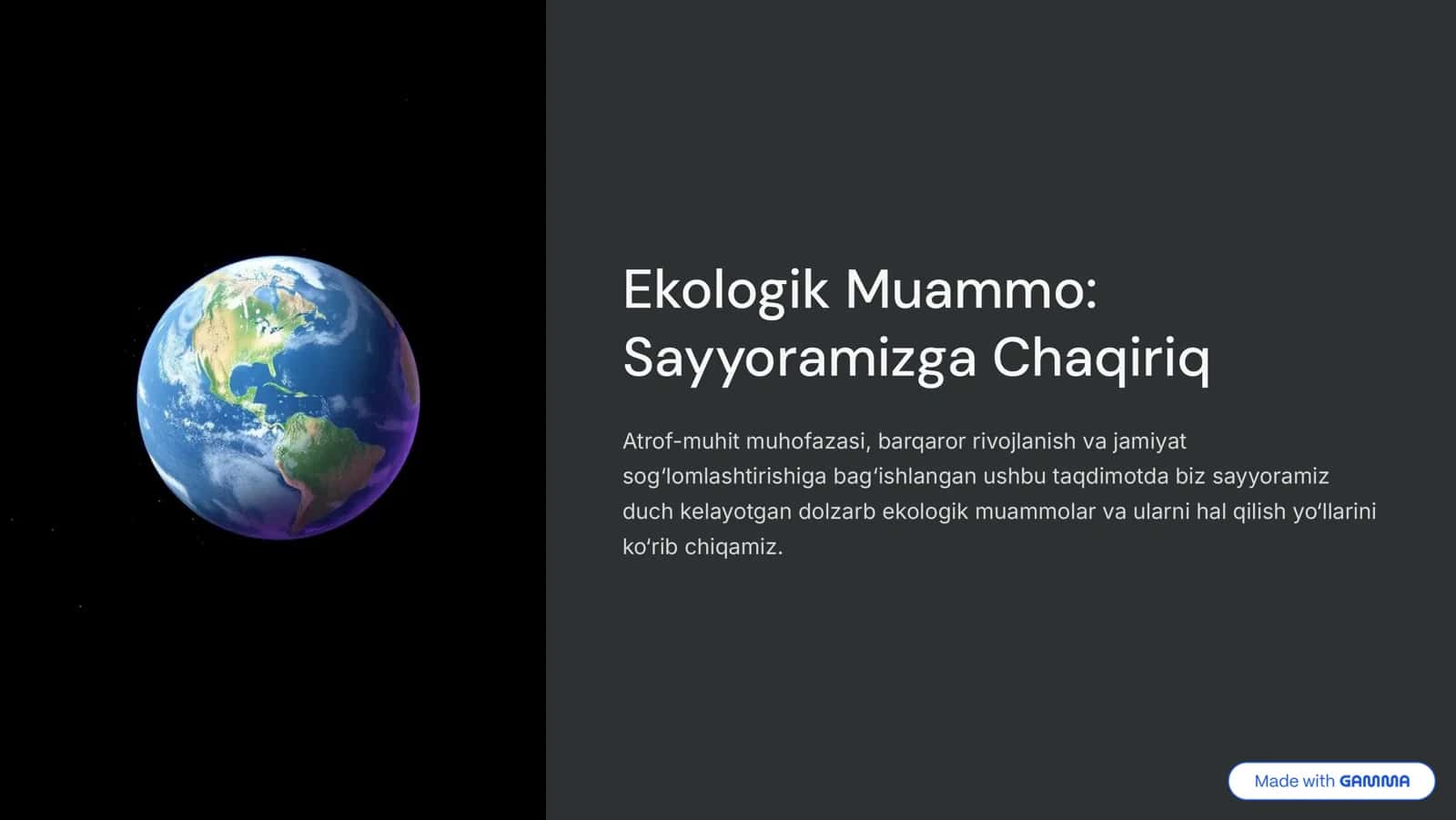Ekologik Muammo