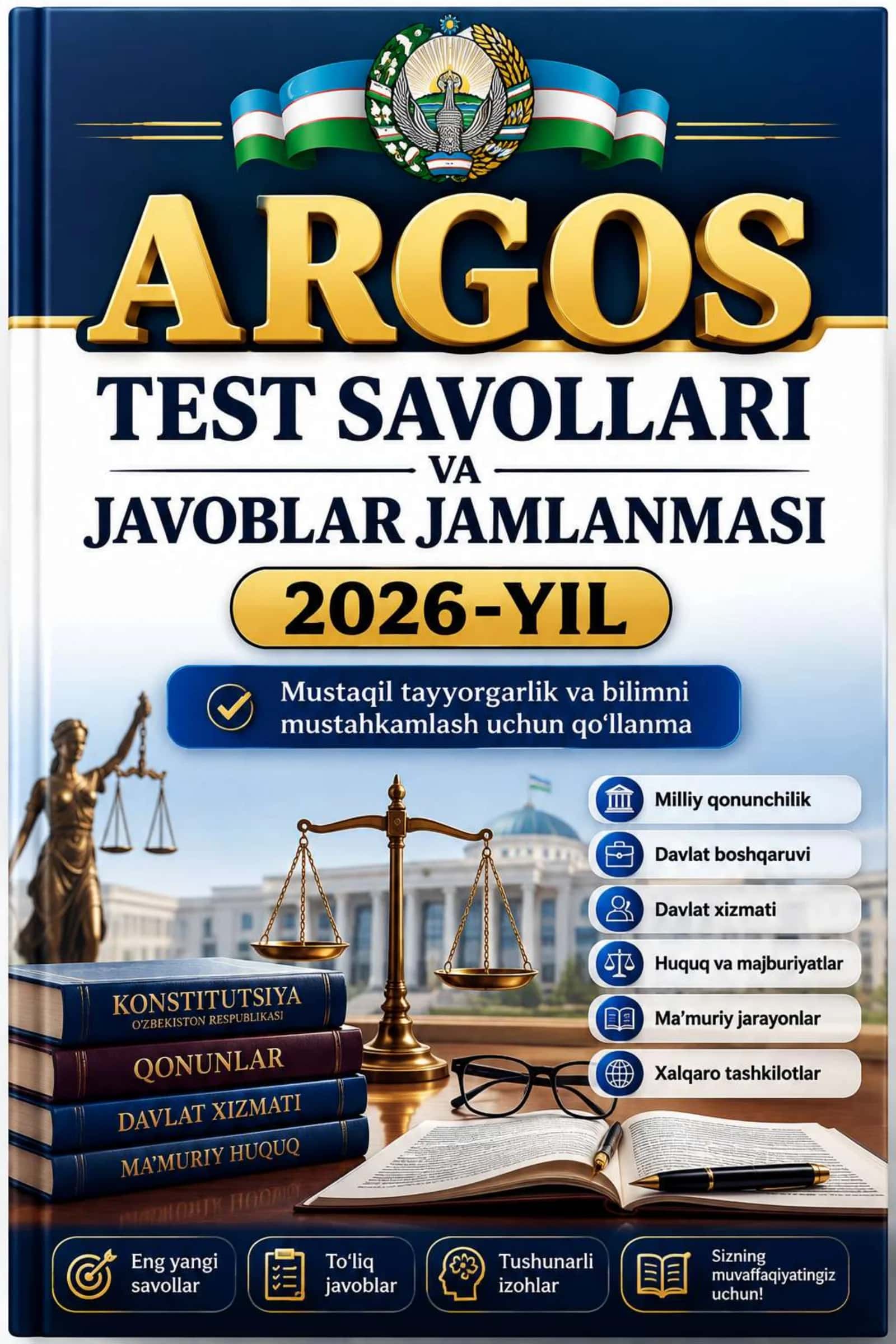 ARGOS Test Savollari va Javoblar Jamlanmasi 2026