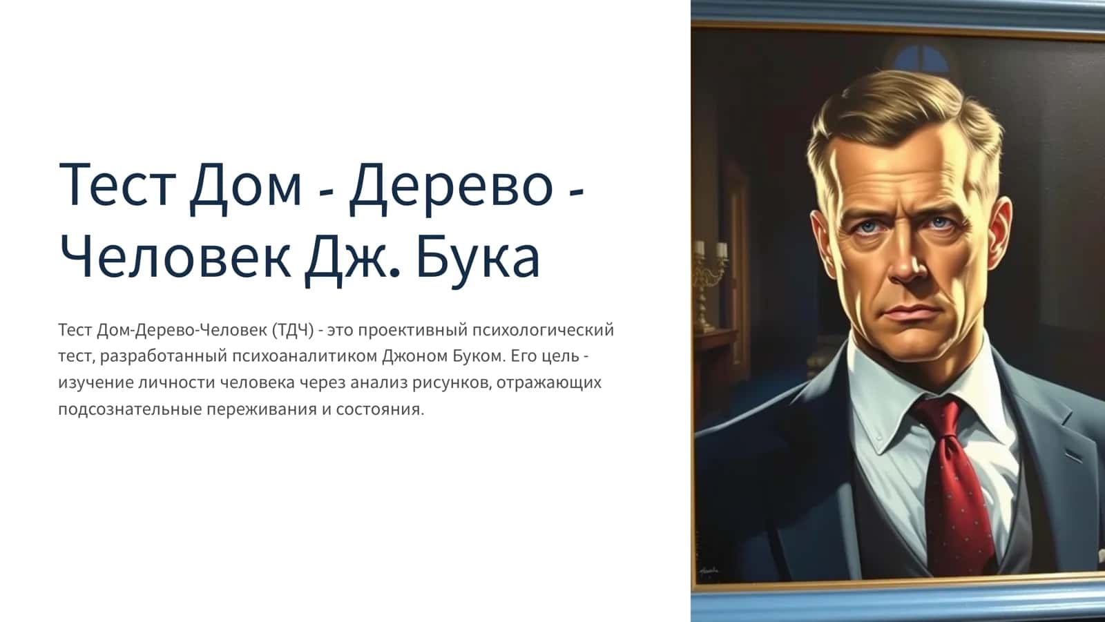 Тест Дом - Дерево - Человек