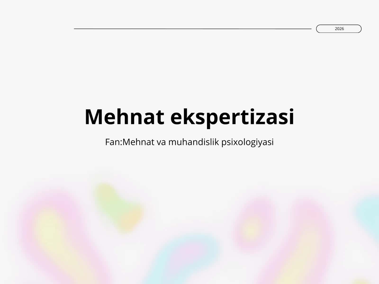 Mehnat ekspertizasi