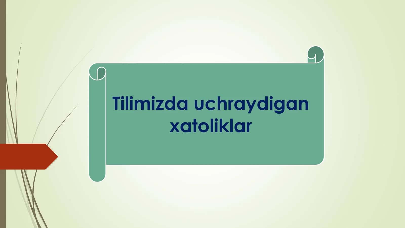Essedagi xatolik turlari