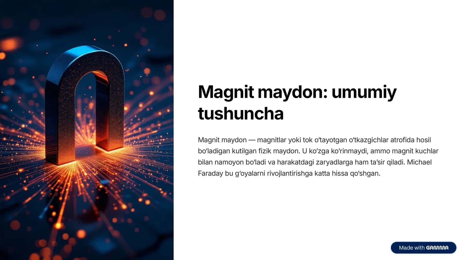 Magnit maydon