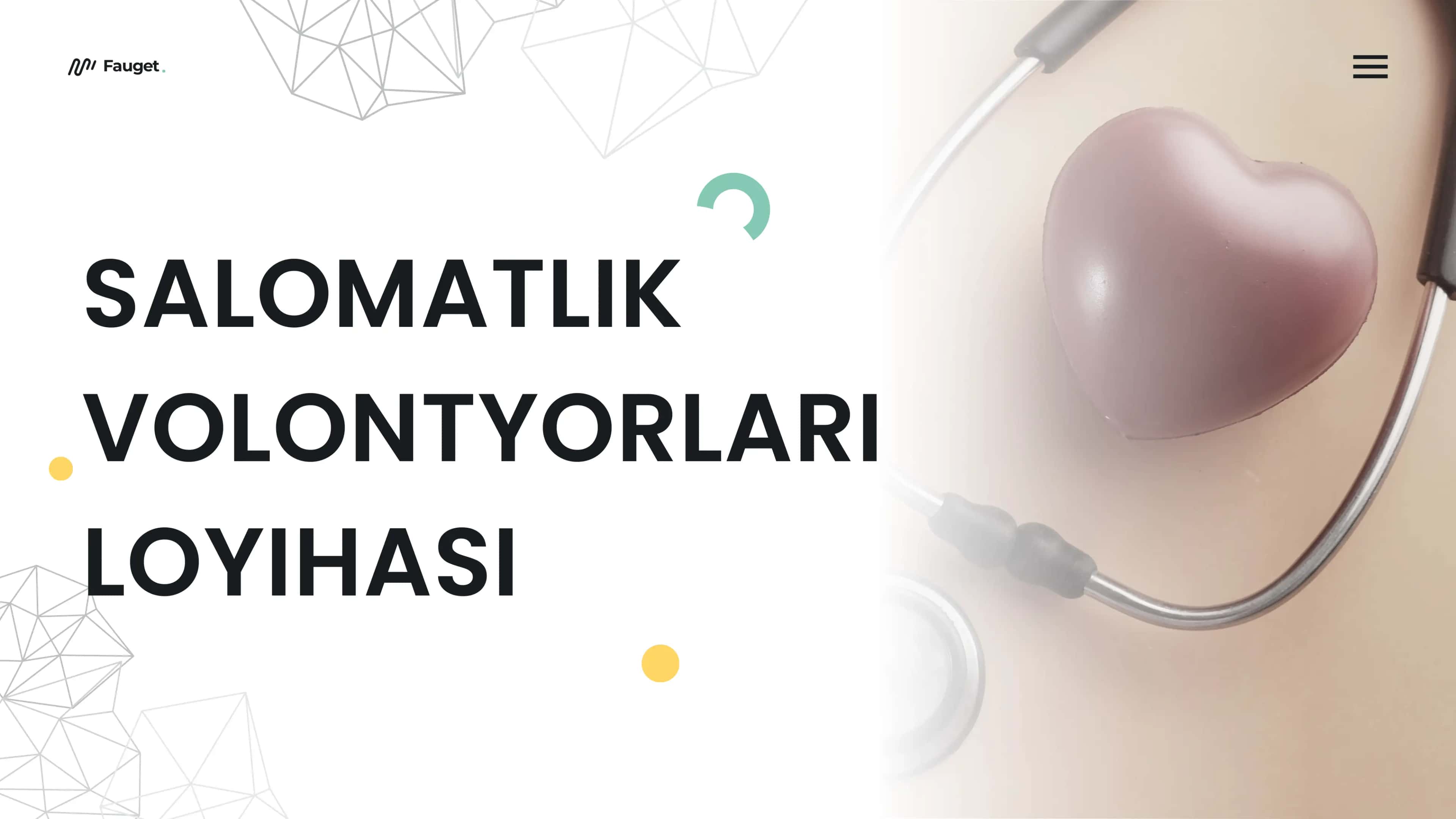 SALOMATLIK VOLONTYORLARI LOYIHASI