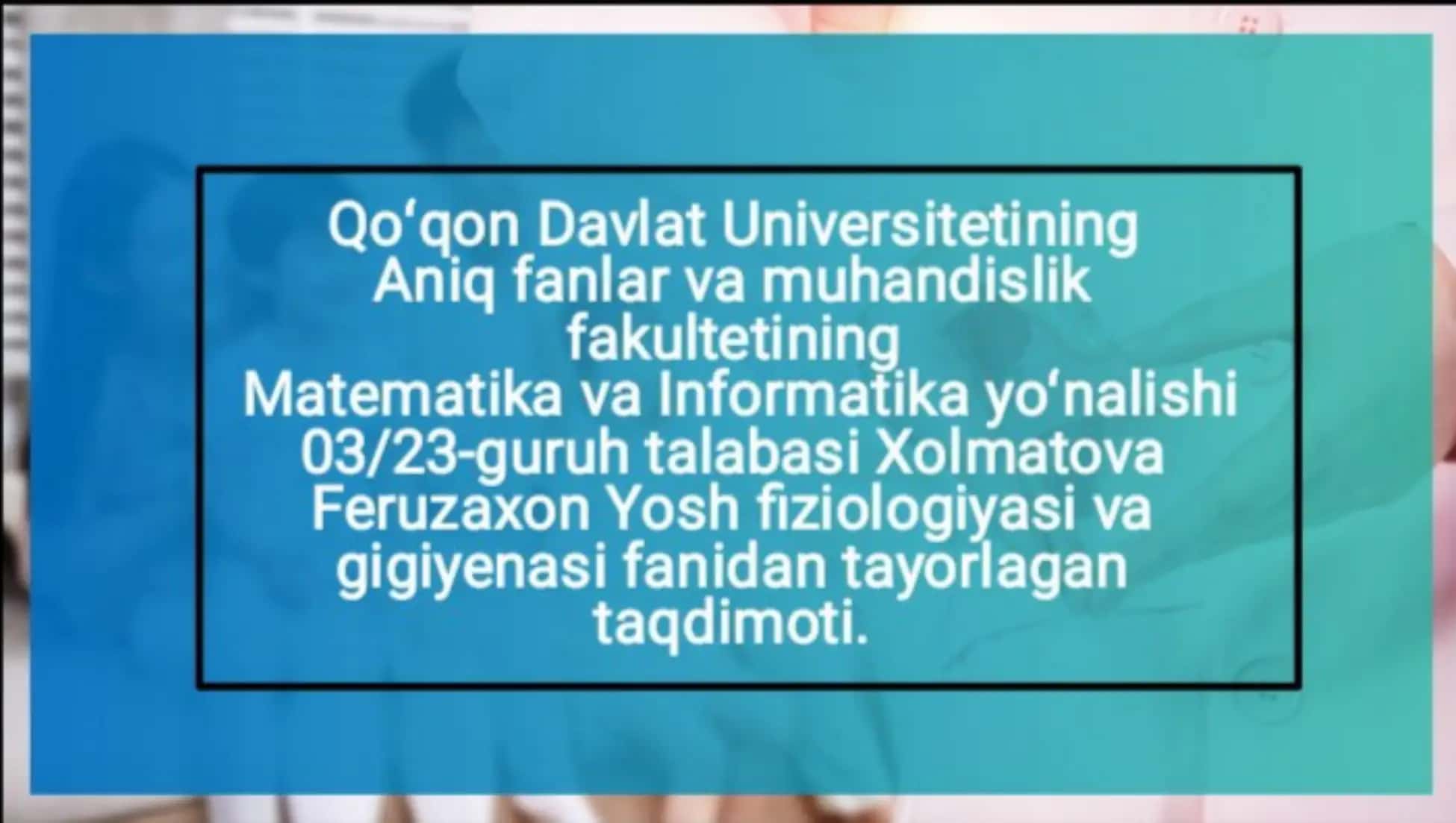 Yaqindan koʻrish va uni oldini olish