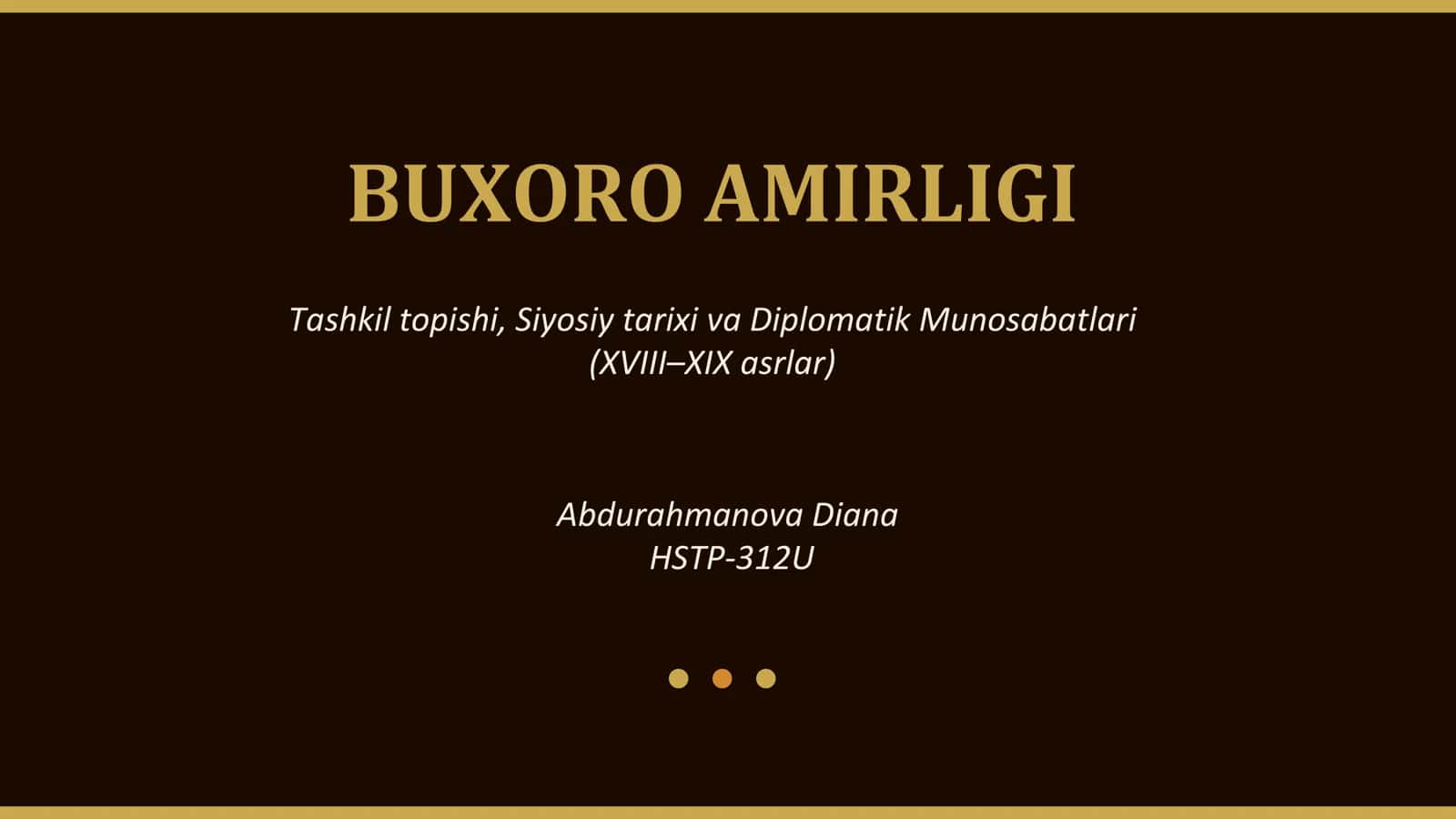 buxoro amirligi 1