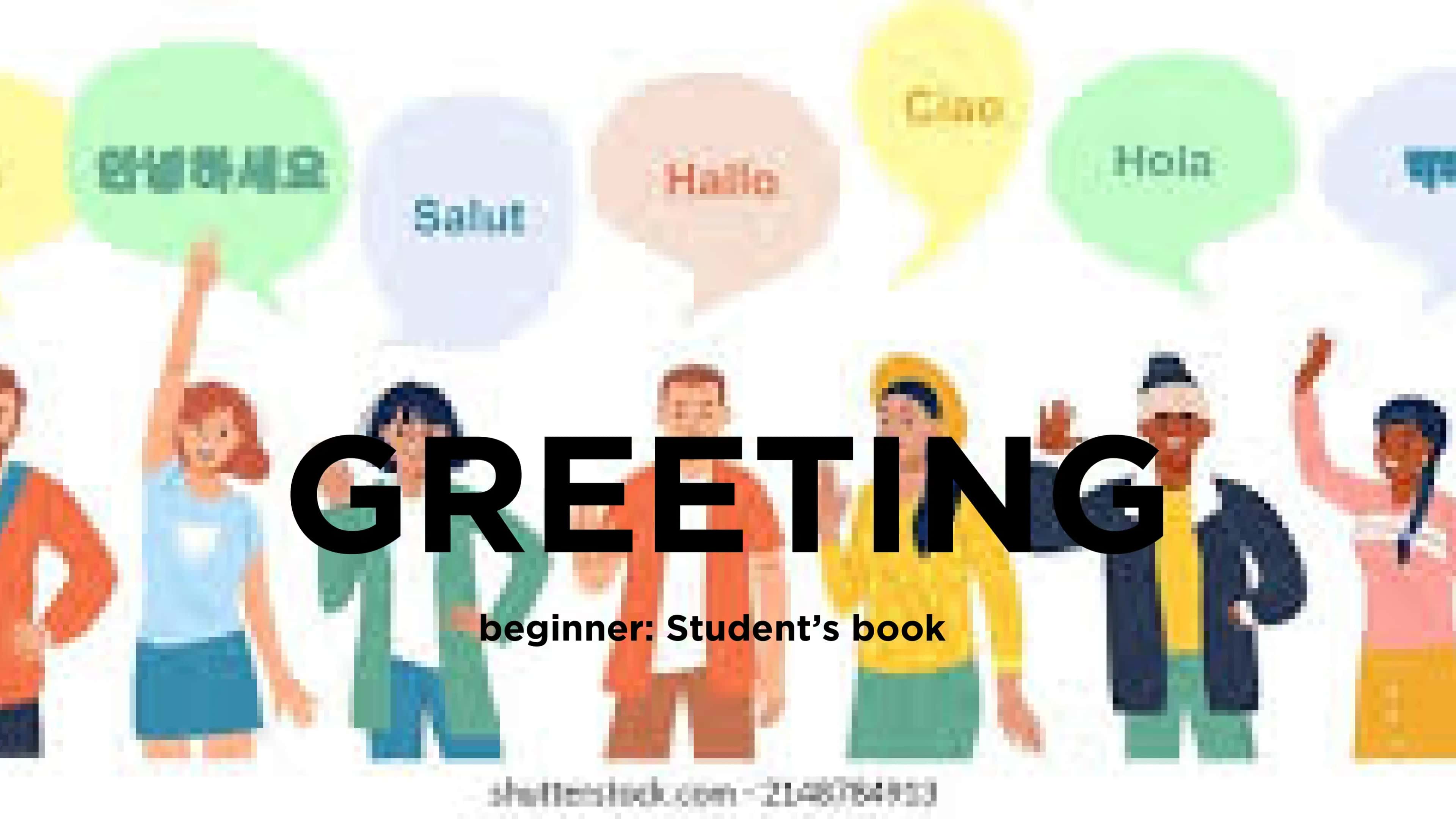 beginner, greeting, taqdimot