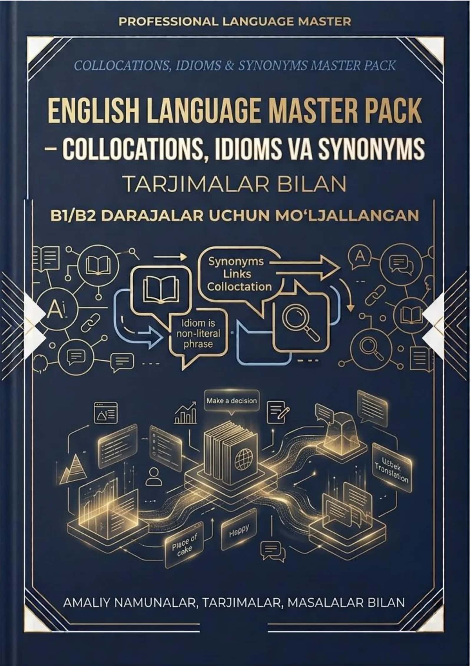 English Language Master Pack — 800 ta muhim ingliz tili materiali!