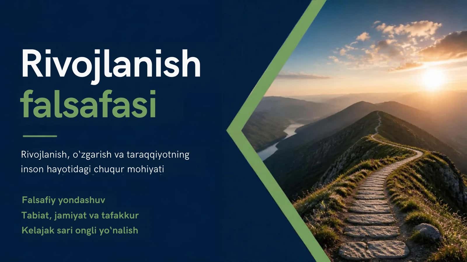 Rivojlanish falsafasi