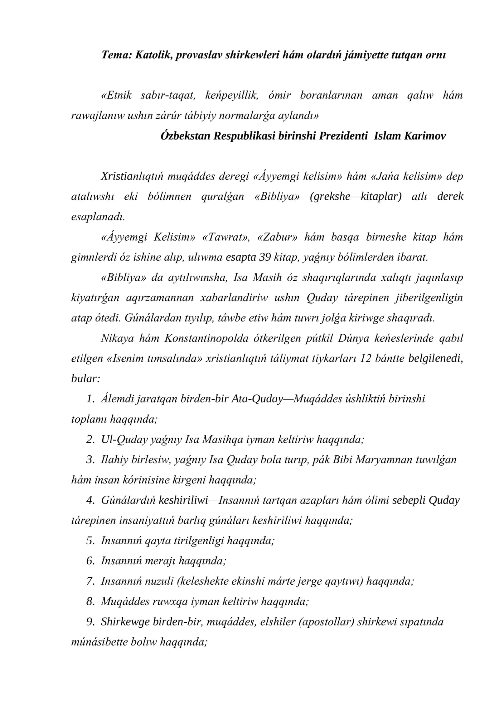 katolik