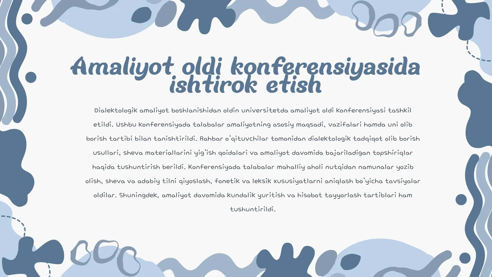 Dialektologik amaliyot