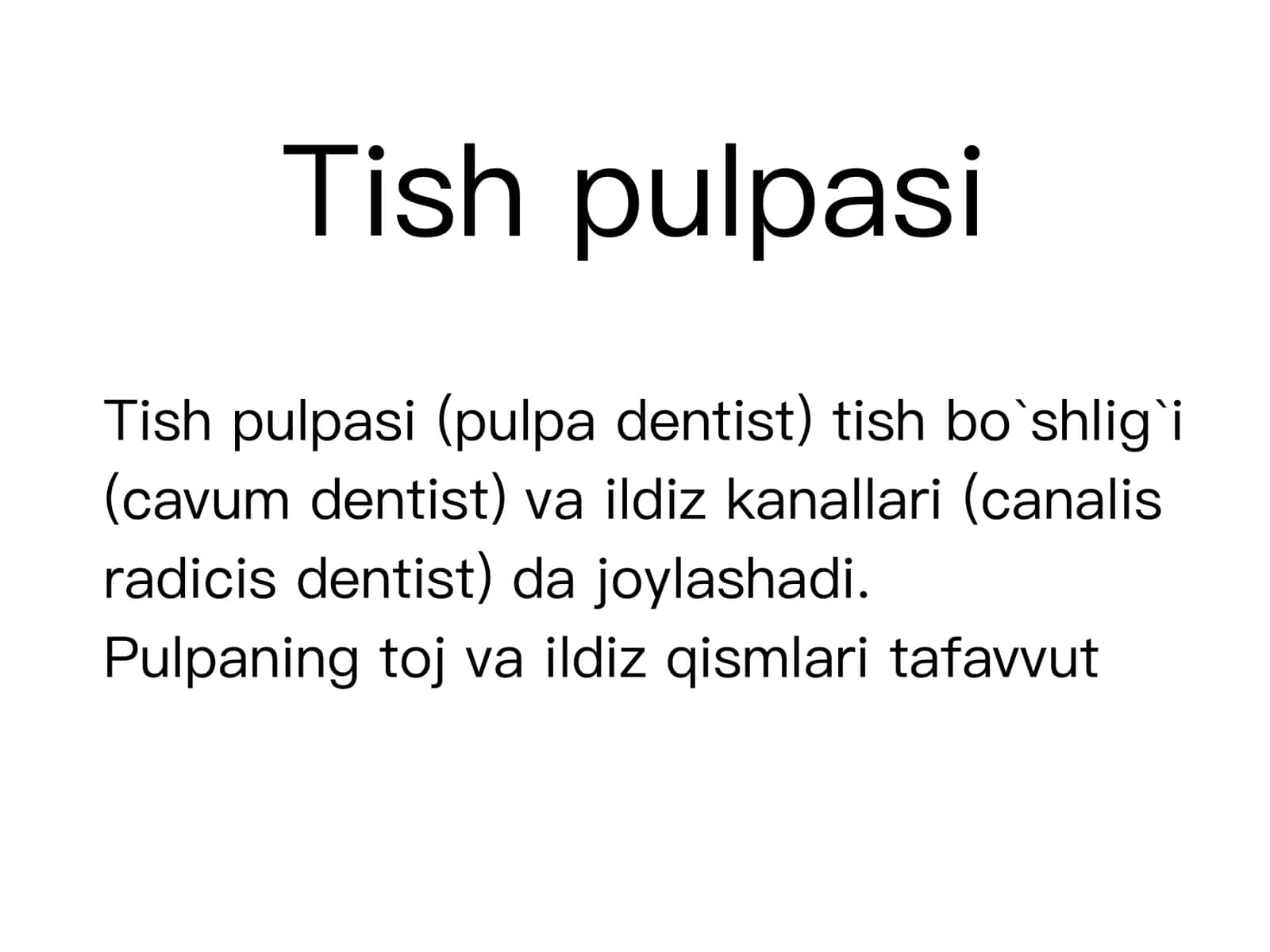 Tish pulpasi