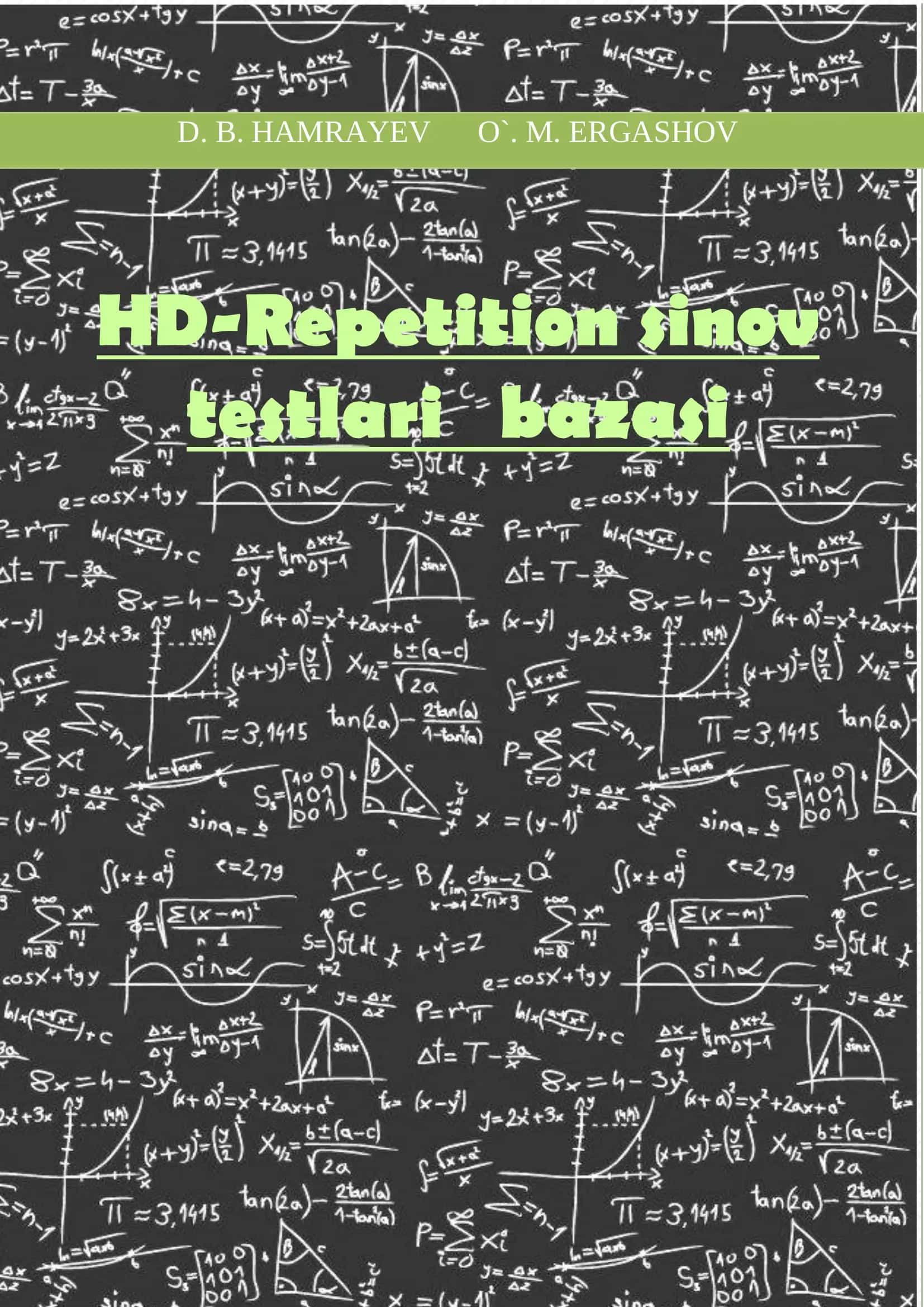 HD-Repetition sinov testlari bazasi
