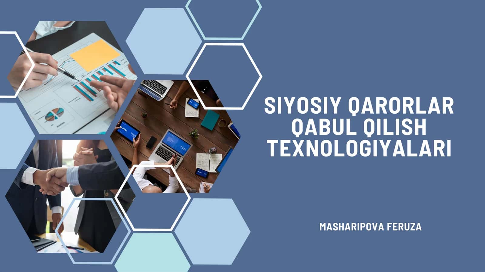 Siyosiy qarorlar qabul qilish texnologiyalari