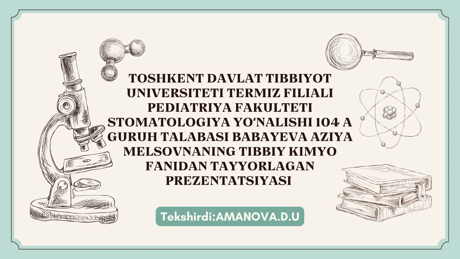 Dispers sisteinalar. Kolloid sistemalarning klassifikatsiyasi, tuzilishi, olinishi va tozalash usullari. Kolloid sistemalarning molekulyar-kinetik va spetsiifik xossalari. Kolloid sistemalarning turg'unligi. Dag'al-dispers sistemalar