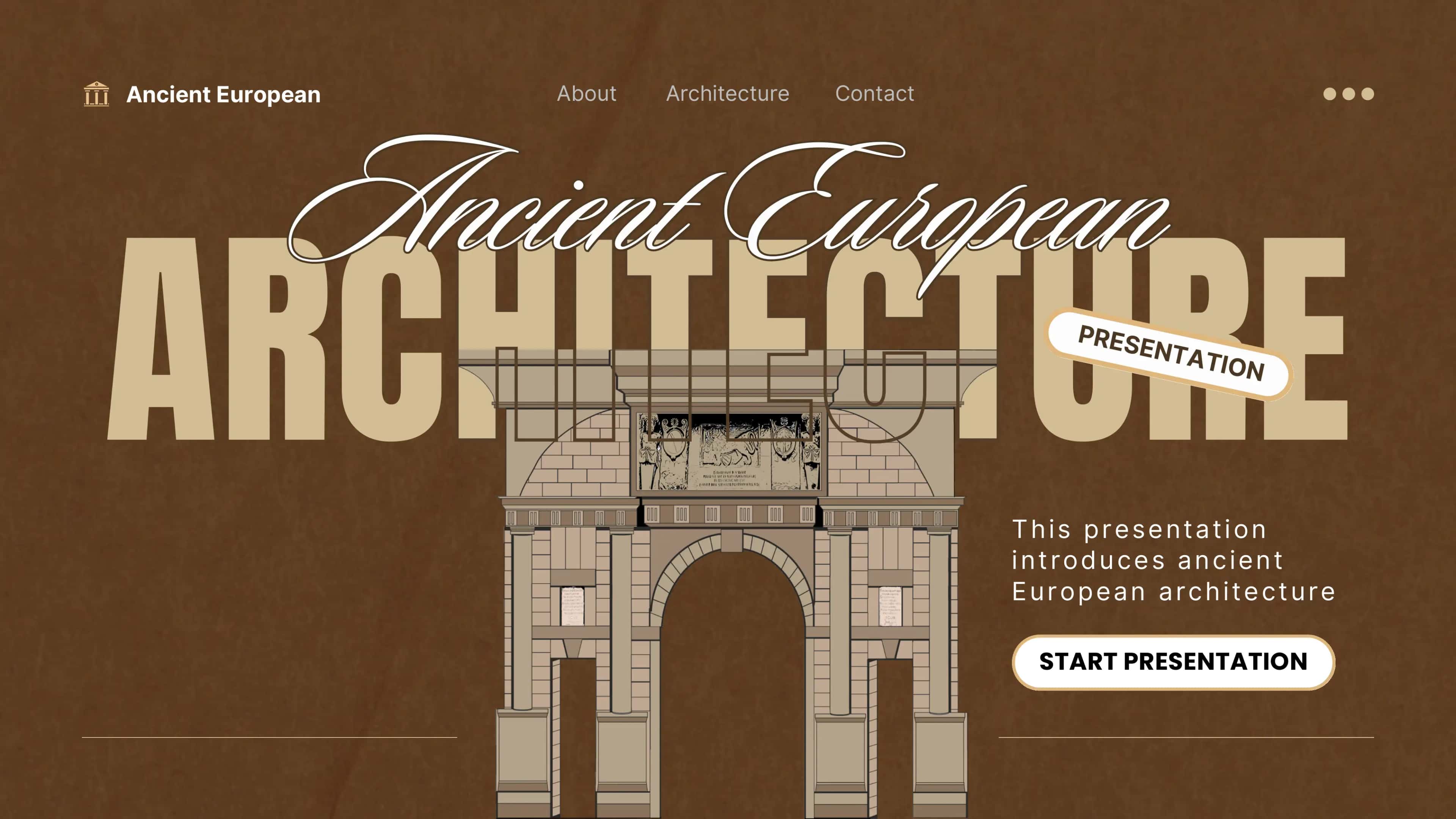 Ancient European Architecture Presentation