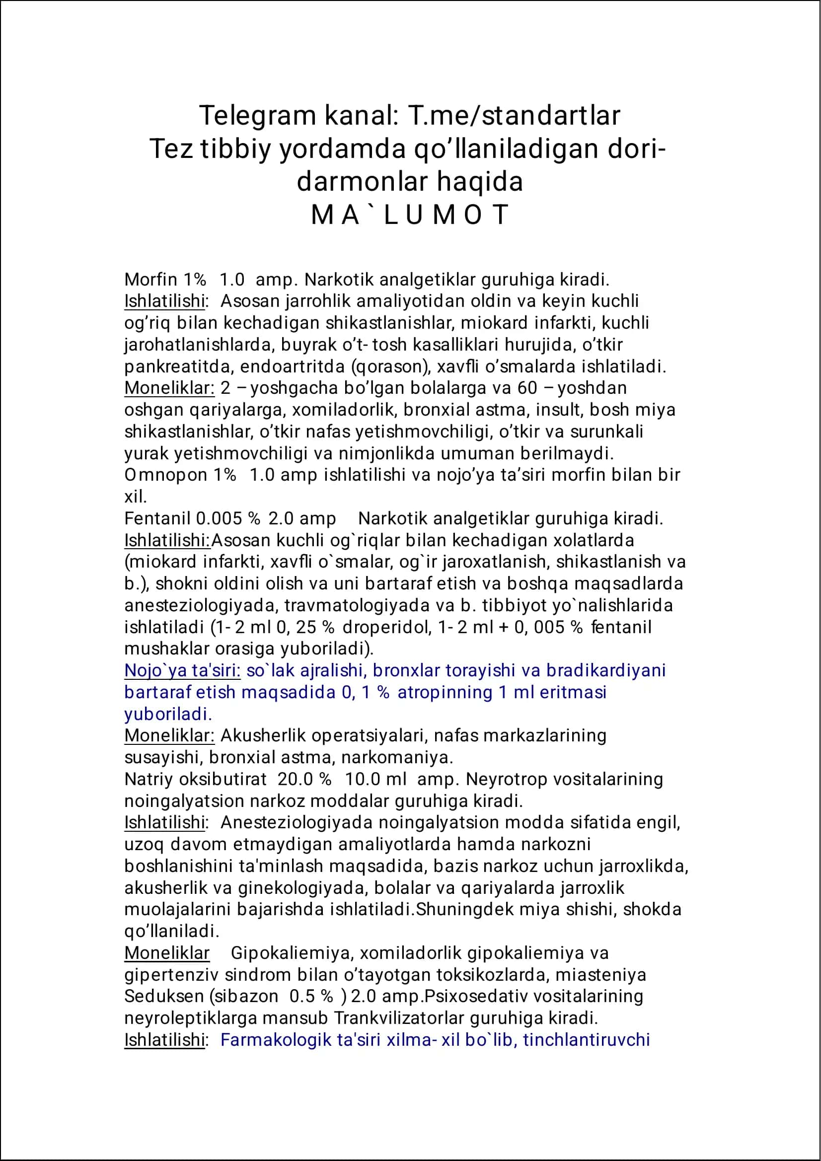 birinchi yordam ko'rsatish usullari 1
