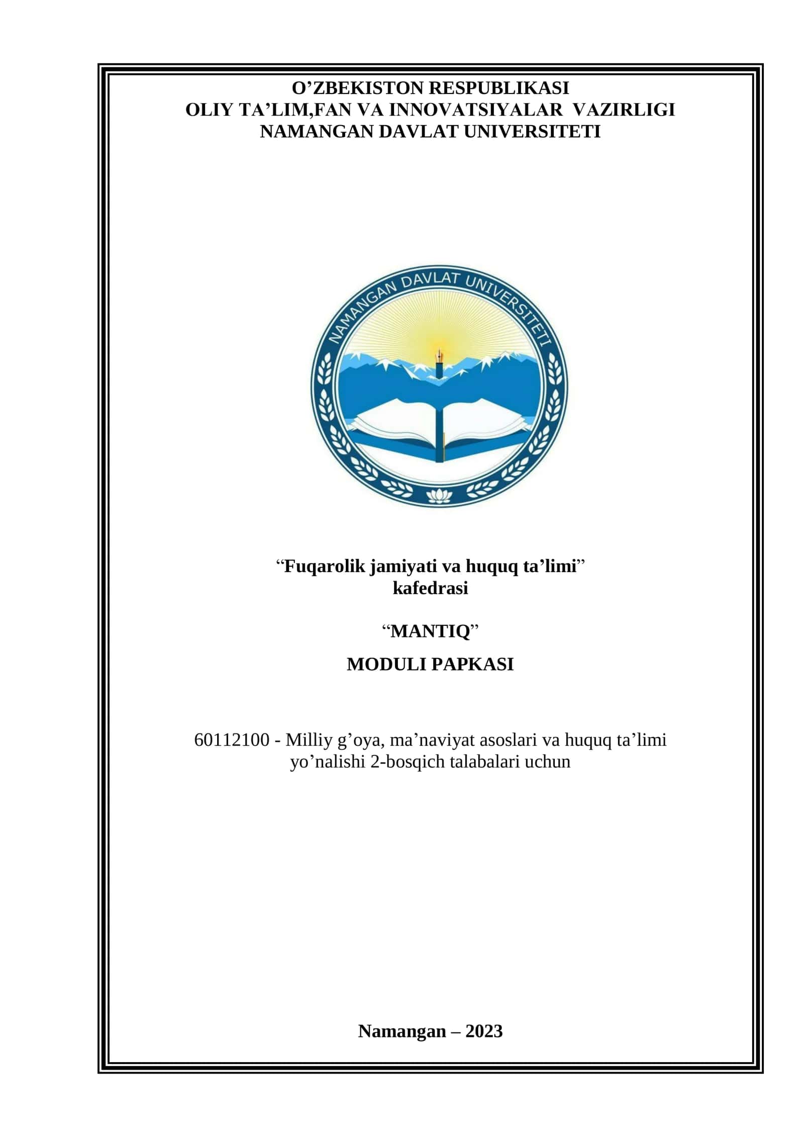 MODULI PAPKASI