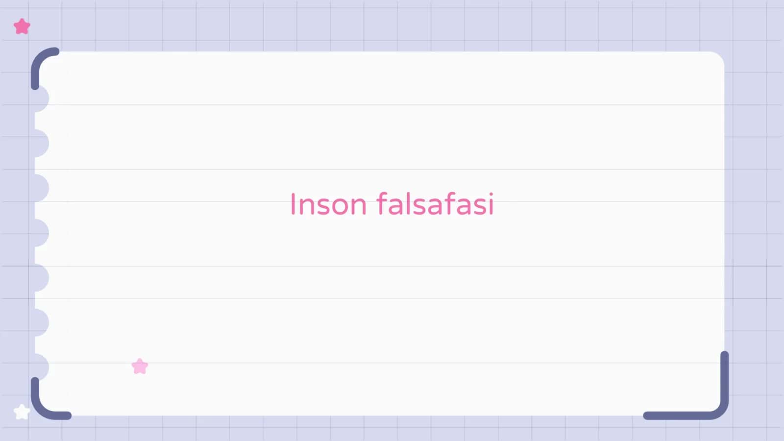 Inson falsafasi