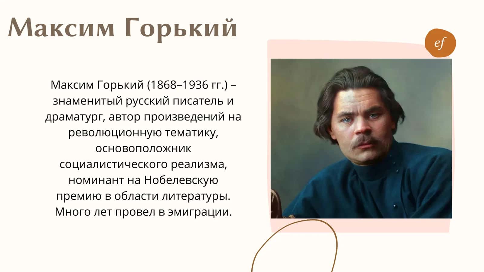 Максим Горький