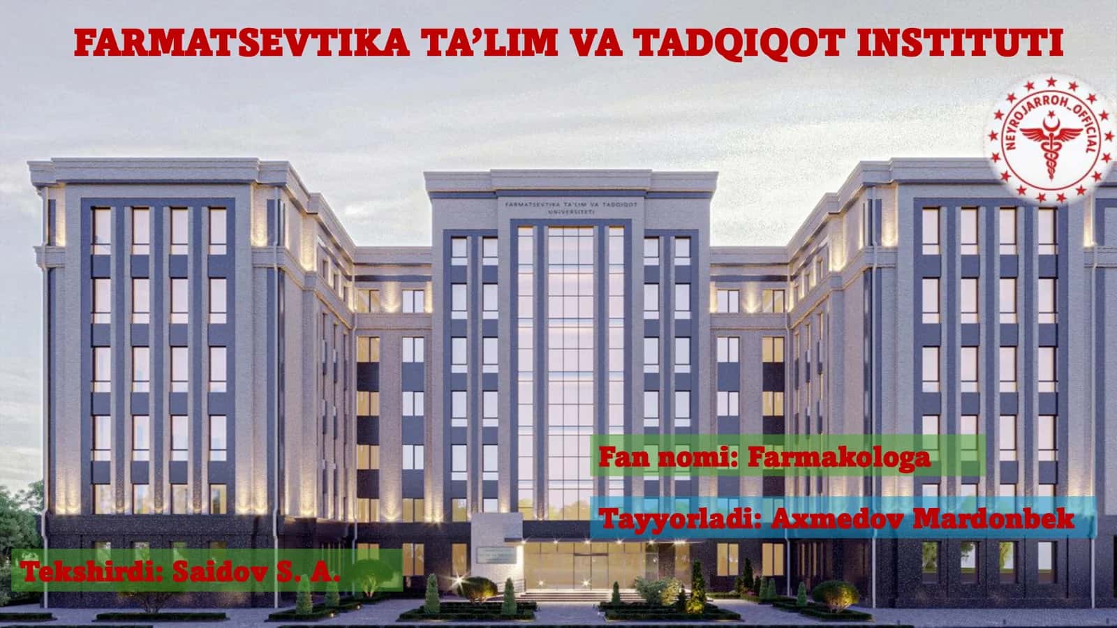 Balg‘am ko‘chiruvchi zamonaviy dori vositalari. Balg‘amni laborator va mikroskopik tekshirish uslublari