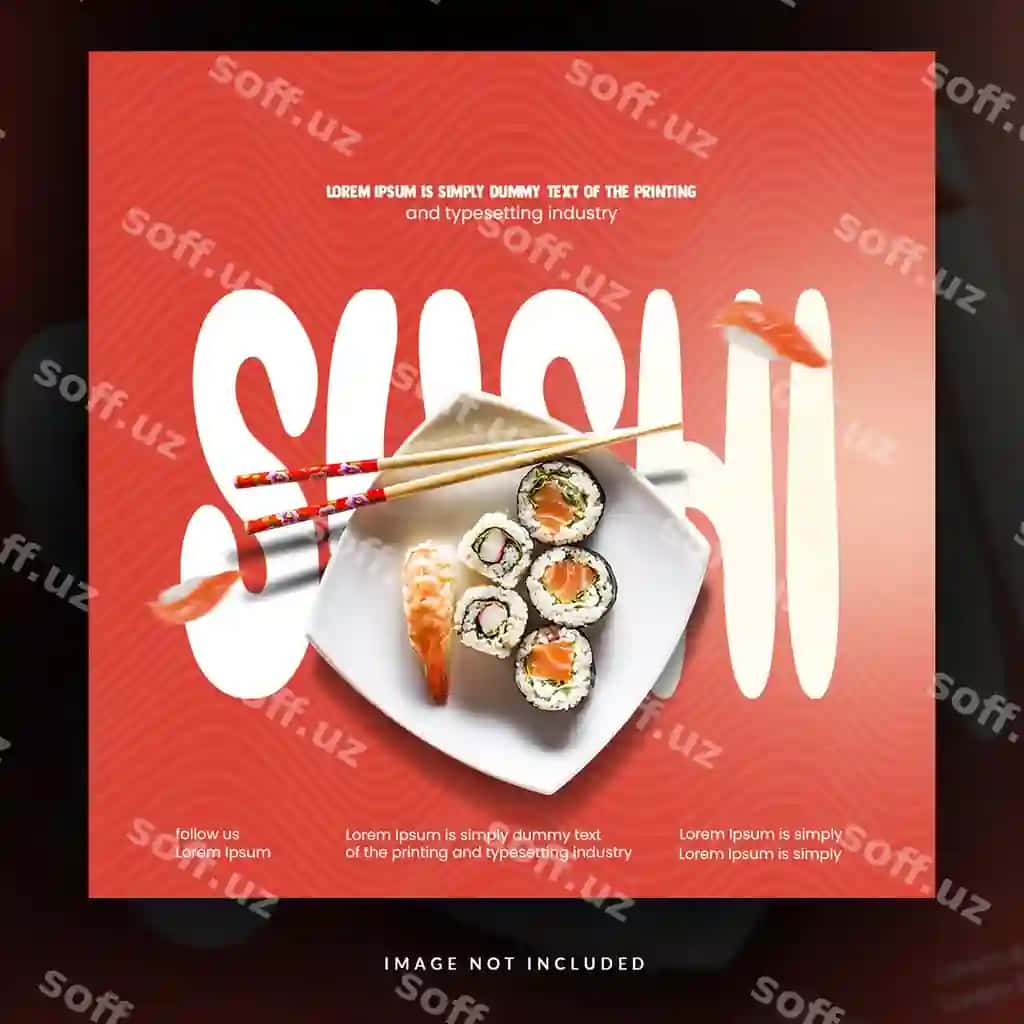 Maxsus ovqatlanish menyu restoran ijtimoiy media banner shabloni | Food menu restaurant social media banner template