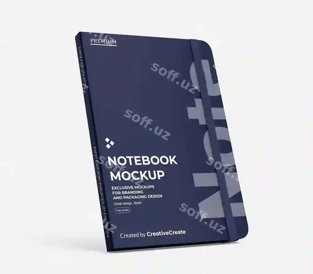 Daftar mockup | Notebook mockup 2