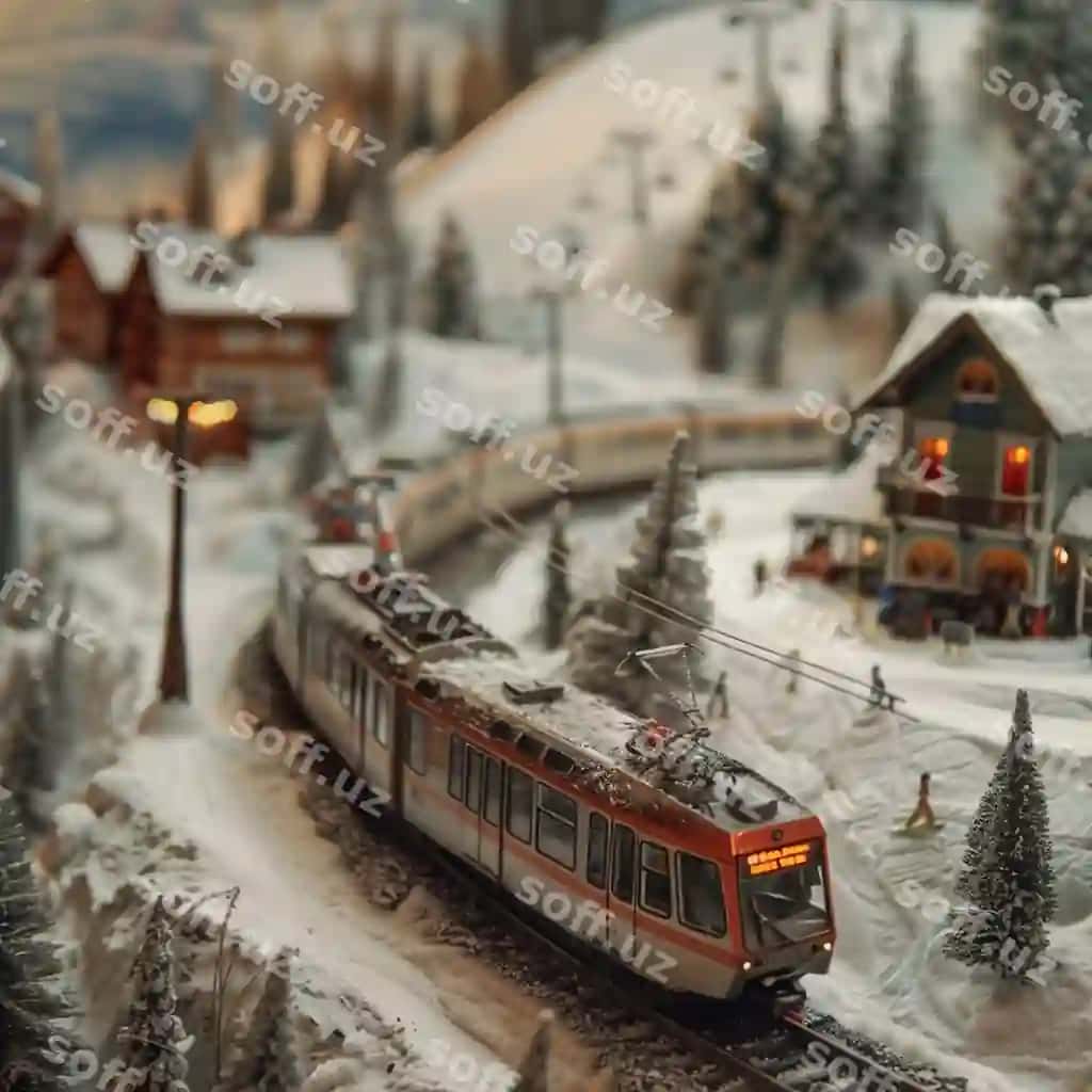 Qozonchilar kommuter poyezdga manzarali qozoncha yo'liga bormoqchi. | Skiers board commuter train scenic ski slope