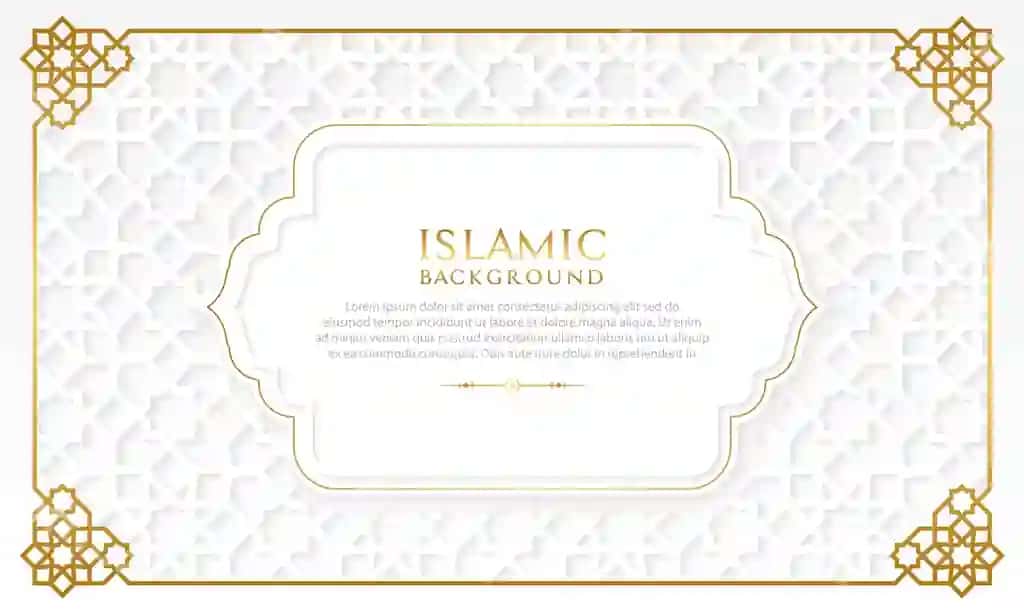 Islamiy arab chiroyli boylik bezatma orqa fonsiy bilan islamiy | Islamic arabic elegant luxury ornamental background with islamic