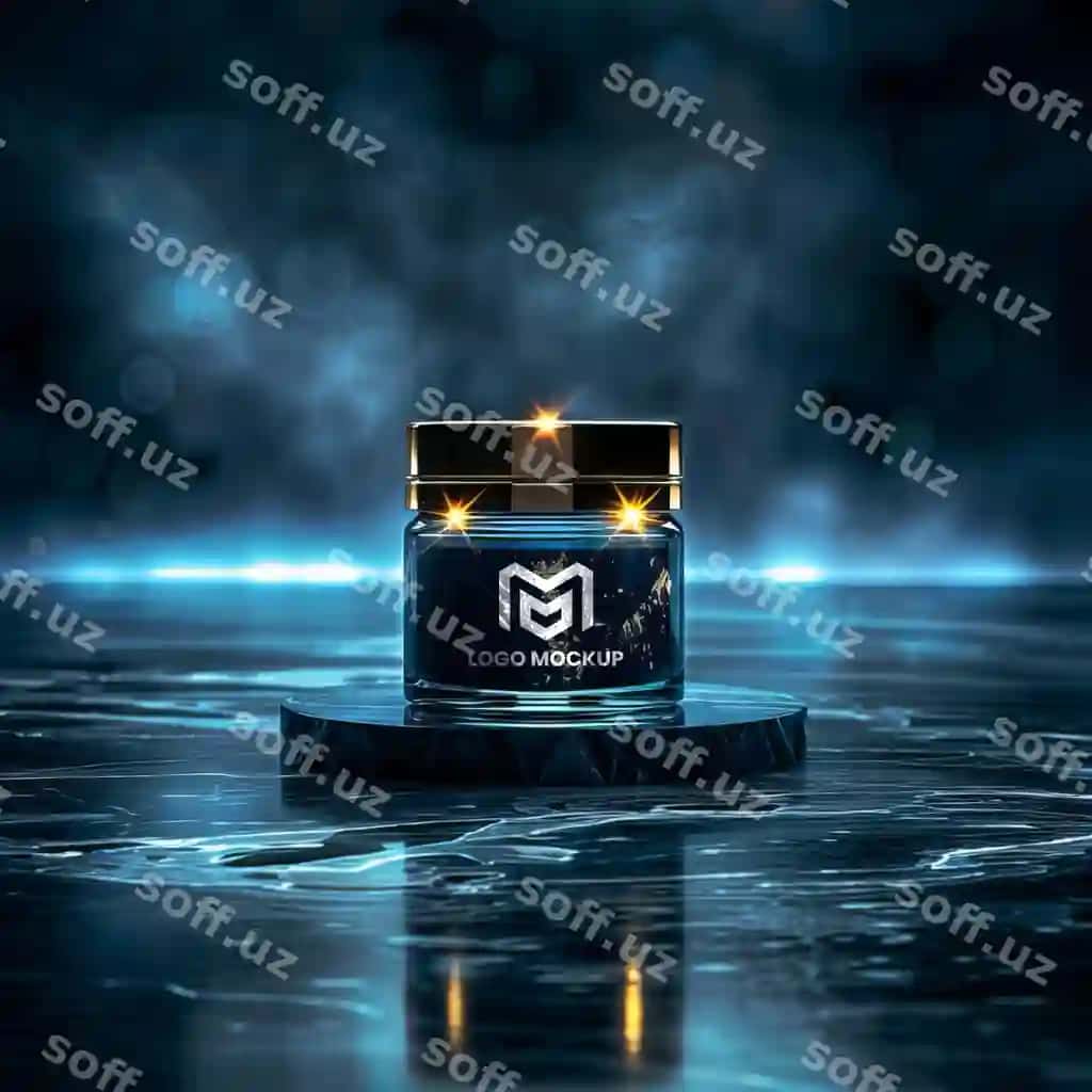 Kosmetika mahsulot namunasi | Cosmetics product mockup 2