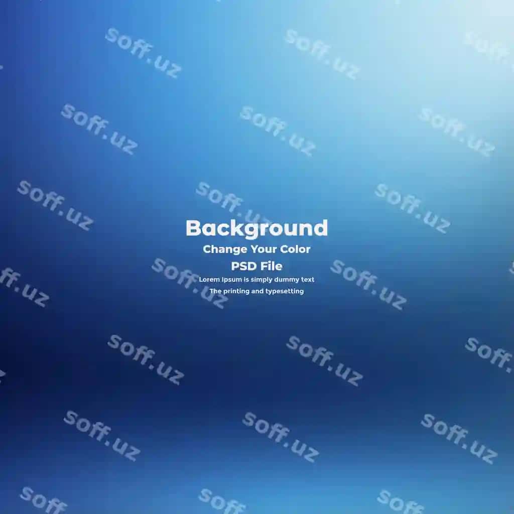Psd abstrakt ko'k gradient fon bo'sh ko'k tekstura | Psd abstract blue gradient background empty blue texture 2