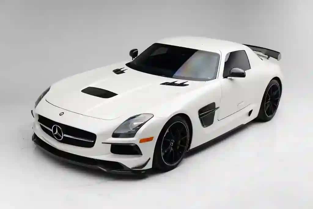 3D model 2014 Mercedes Benz SLS amg black series