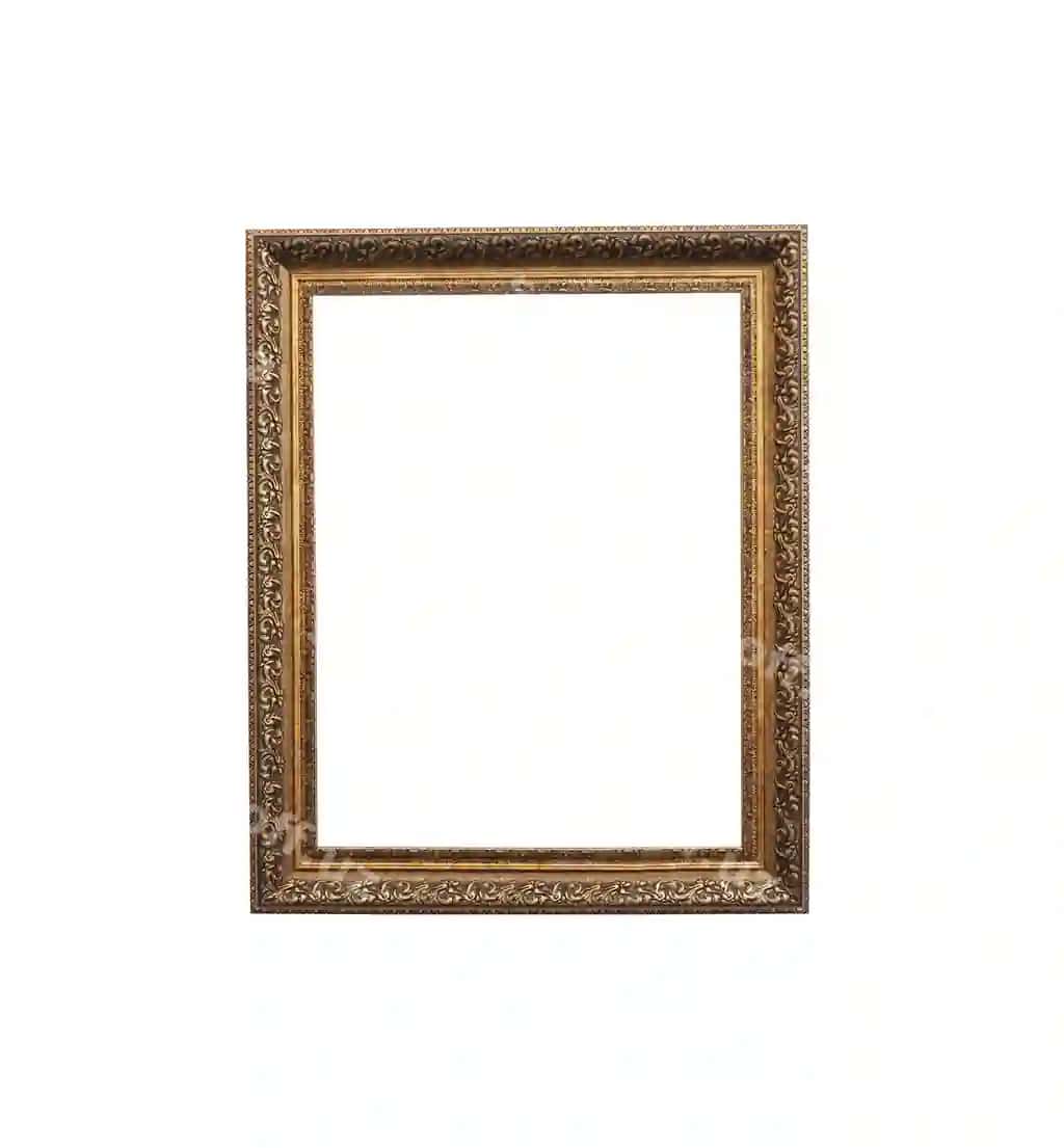Vintazh rasm ramkasi oq fonda ajraltirilgan | Vintage photo frame isolated white background 2