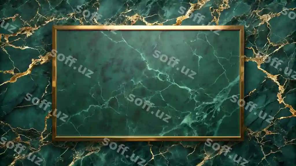 Bo'sh marmar teksturasi qora yashil orqa fonda | Blank marble texture dark green background 2
