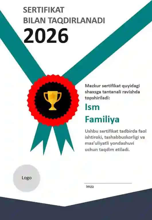 Sertifikat, Certificate, Сертификат