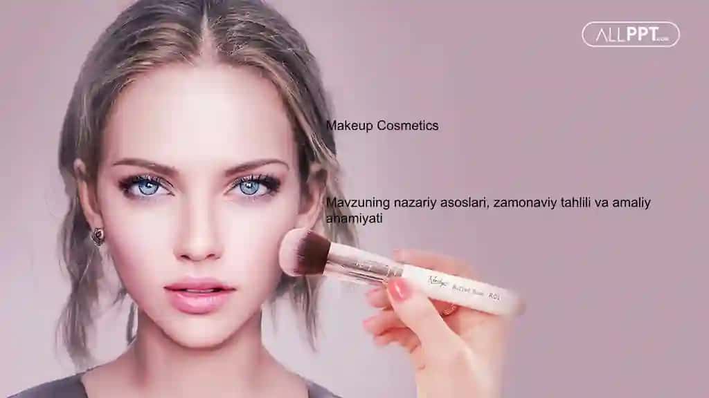 Makeup Cosmetics Taqdimoti (48 Slayd)