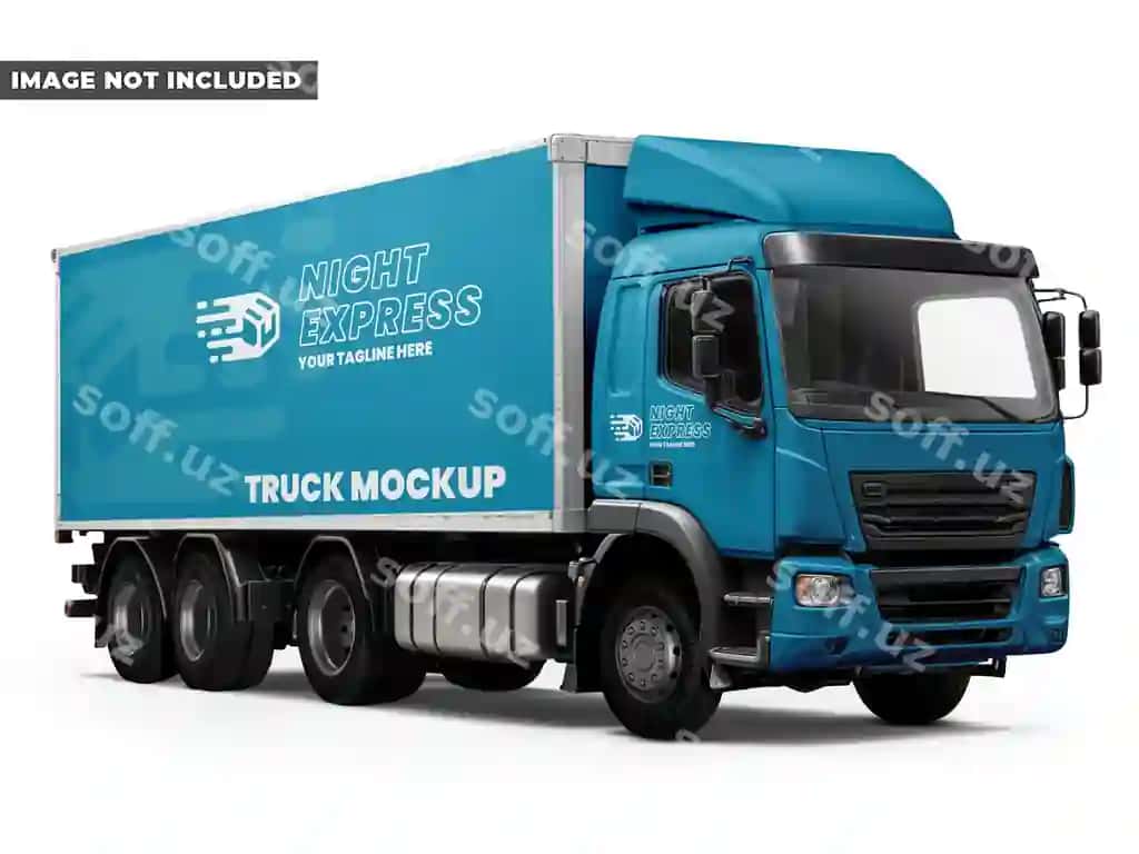 Yuk avtomobili modeli | Truck mockup