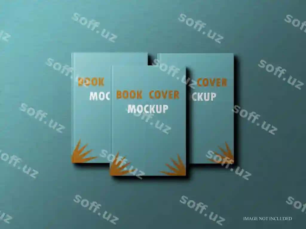 Kitob muqovasi maketi | Book cover mockup