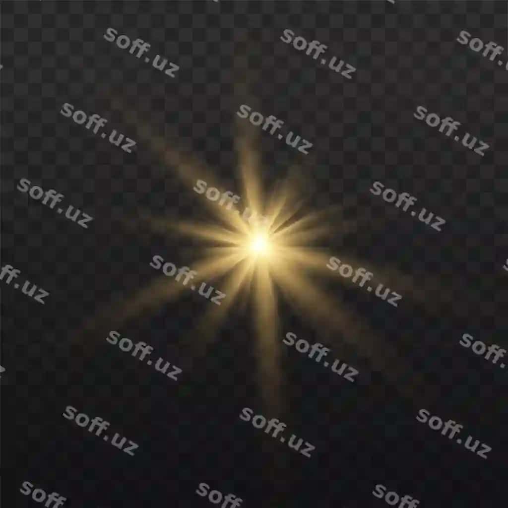 Yulduz parovirarlik bilan portlaydi, yorqin yulduz yorqinlashadi, sariq yorqin yorqin. | Star burst with brilliance glow bright star yellow glowing light