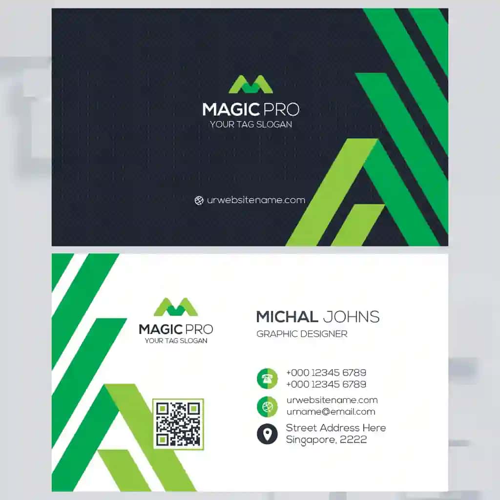 Zamonaviy noyob biznes karta dizayni | Modern unique business card design